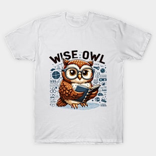 Wise Owl: Winged Wisdom T-Shirt